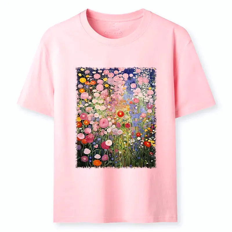 Vibrant Flower Design T-Shirt Best Seller