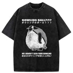 kyoto lion washed t-shirt for daily wear