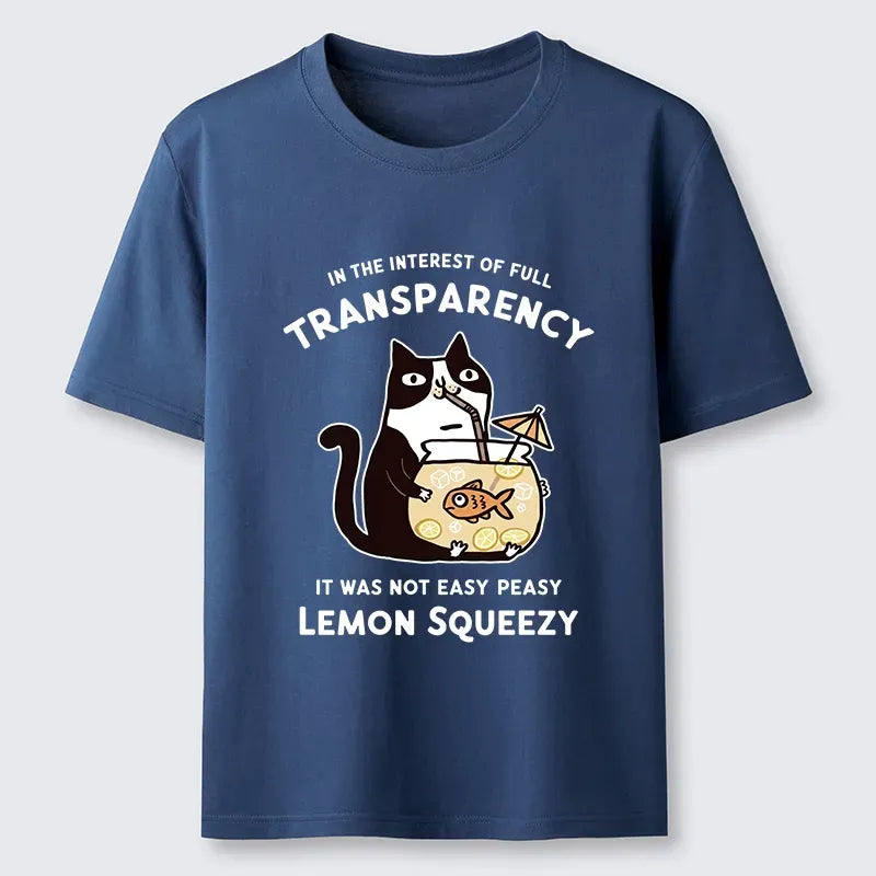 Cat stealing fishbowl t-shirt on sale
