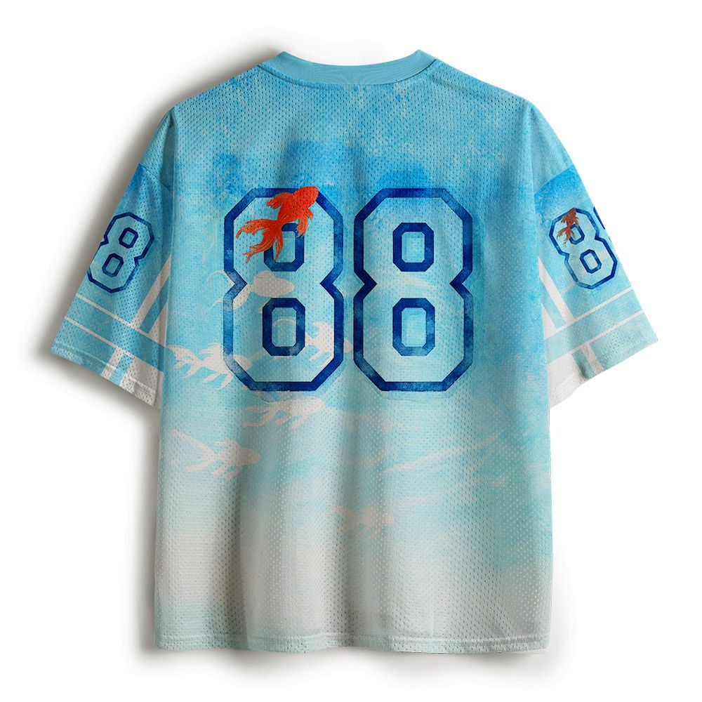 Vintage Koi Watercolor Jersey On Sale