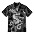 Kyoto-Lion Majestic Dragon Entwined Aloha Hawaiian Shirt