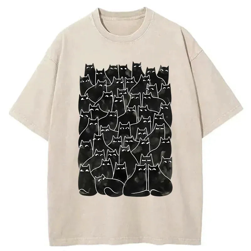 washed unisex cotton t-shirt for everyday