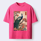 trendy ukiyoe print t-shirt for summer