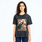 comfortable japanese art tee for casual
