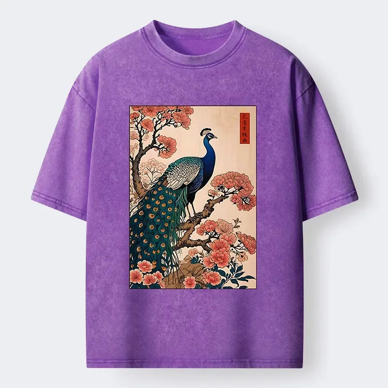comfortable japanese art tee for casual
