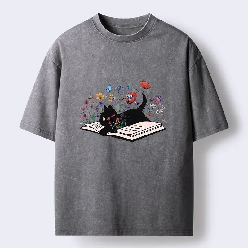 Washed Unisex Cotton Tee for Daily Wear