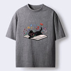 Washed Unisex Cotton Tee for Daily Wear