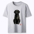 Kyoto-Lion Quirky Ink Dog Classic T-Shirt