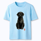 Kyoto-Lion Quirky Ink Dog Classic T-Shirt