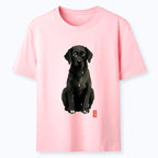 Kyoto-Lion Quirky Ink Dog Classic T-Shirt
