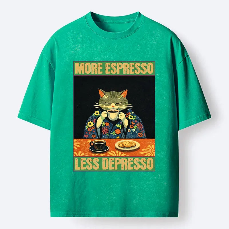 Best Seller Japanese Cat Tasting Coffee Shirt