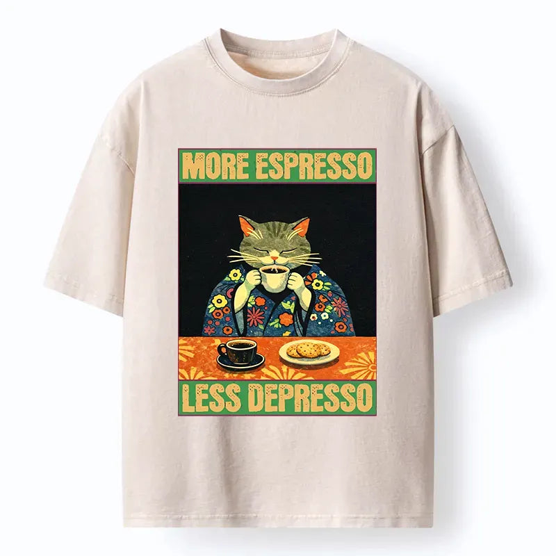 Best Seller Japanese Cat Tasting Coffee Shirt