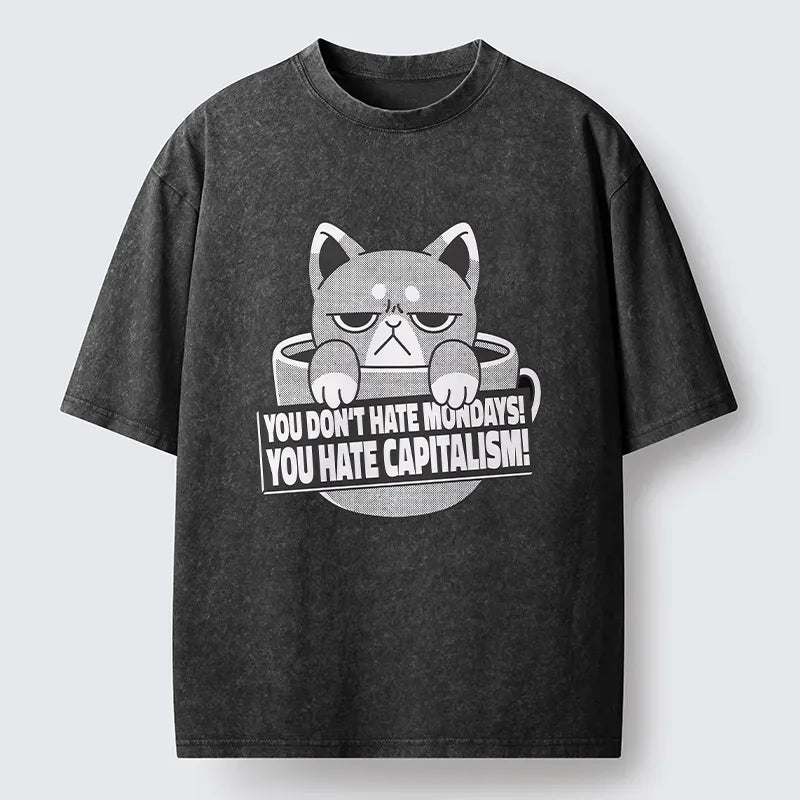 Japanese vintage washed t-shirt for daily wear