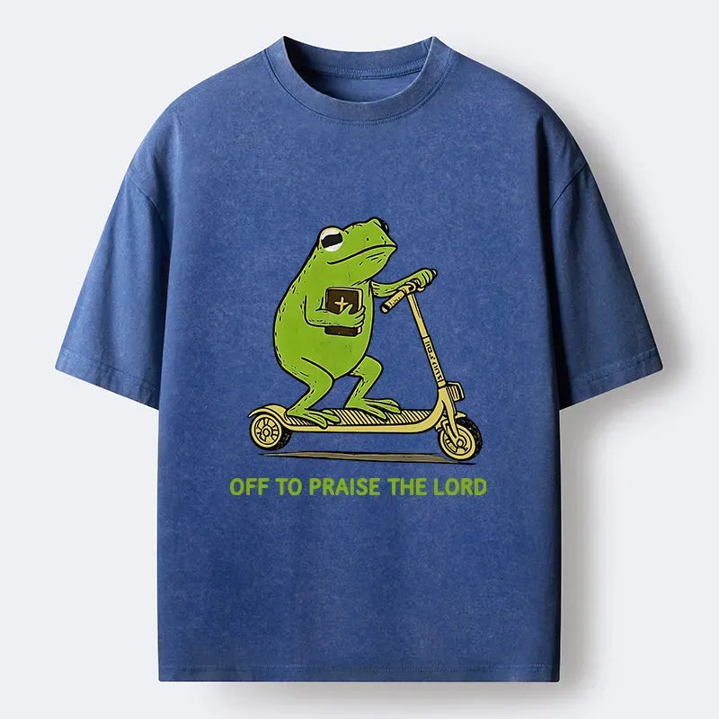 Washed Unisex Tee for Daily Wear
