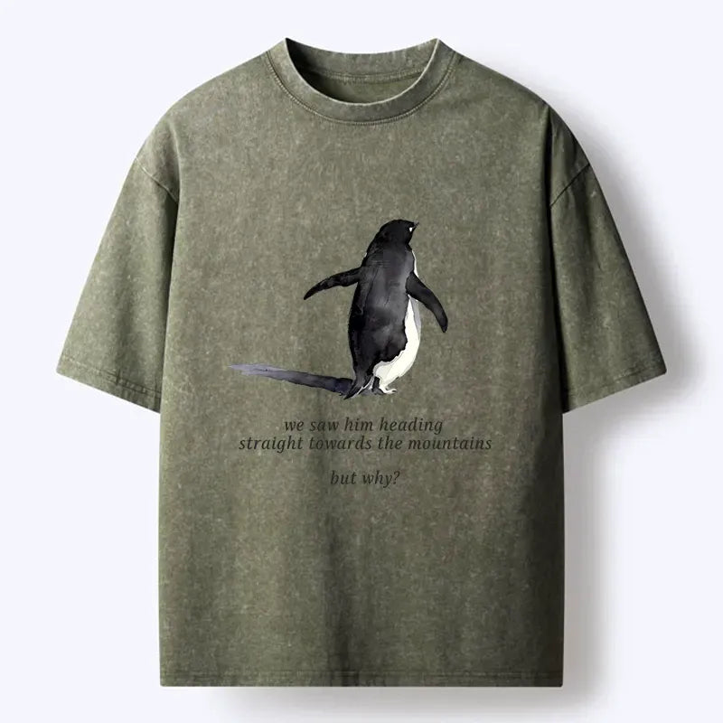 Japanese Washed T-Shirt for Daily Wear