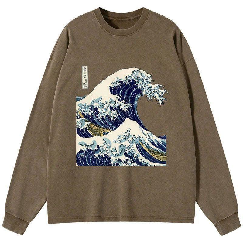 The Great Wave Ukiyo-e Tee for Men