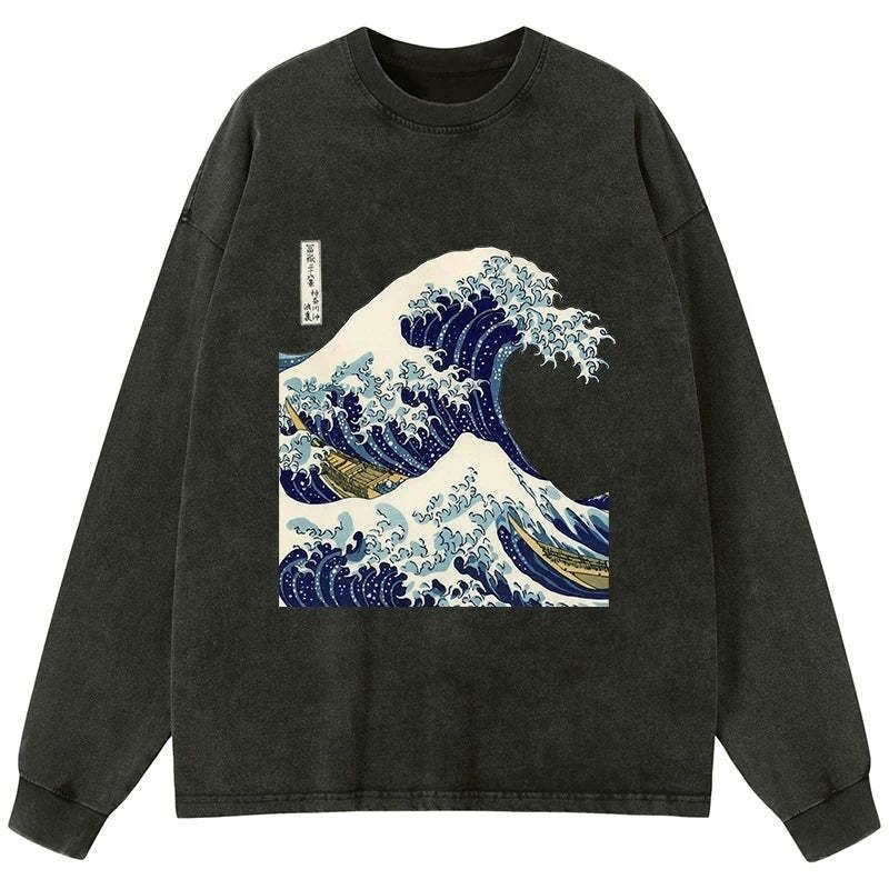 The Great Wave Ukiyo-e Tee for Men