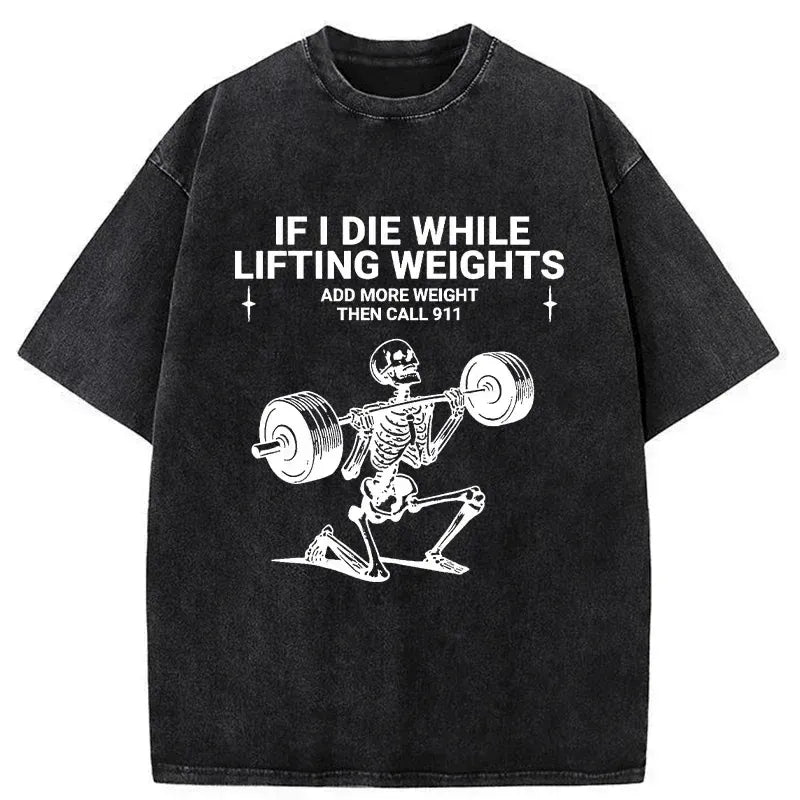 Funny Washed T-Shirt for Daily Wear