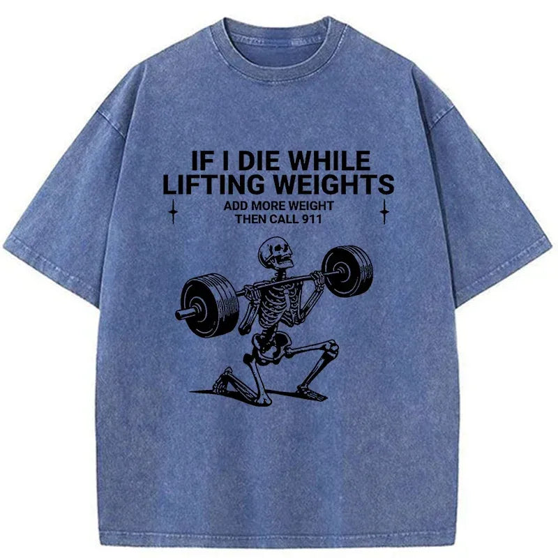 Funny Washed T-Shirt for Daily Wear