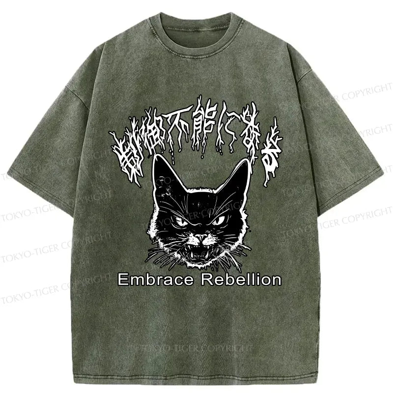 Japanese washed t-shirt for everyday wear