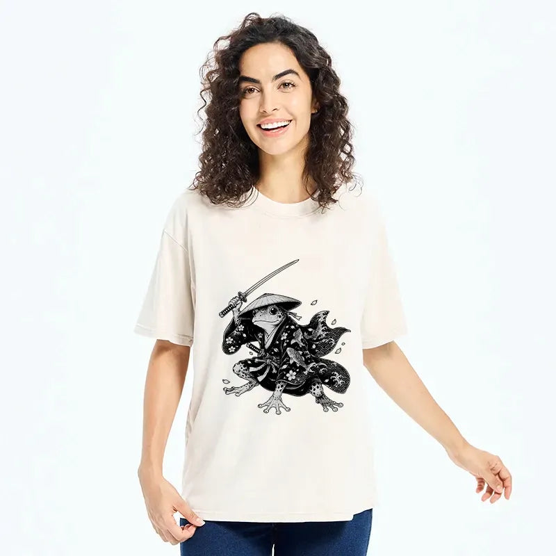 Kyoto-Lion Frog T-Shirt On Sale