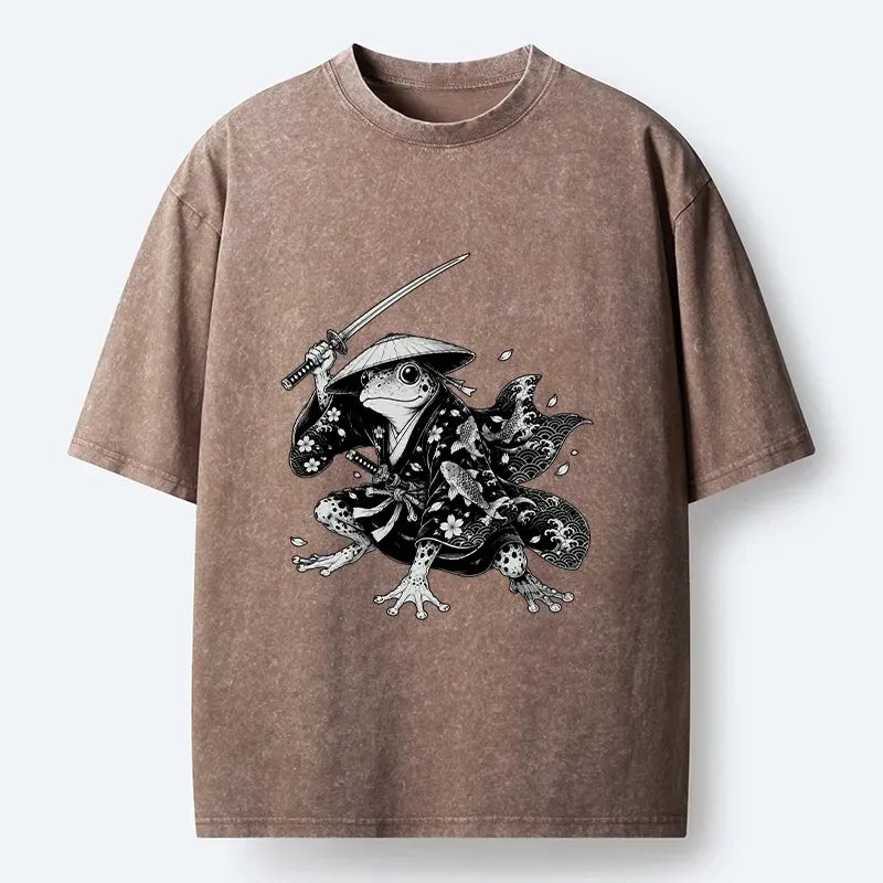 Kyoto-Lion Frog T-Shirt On Sale