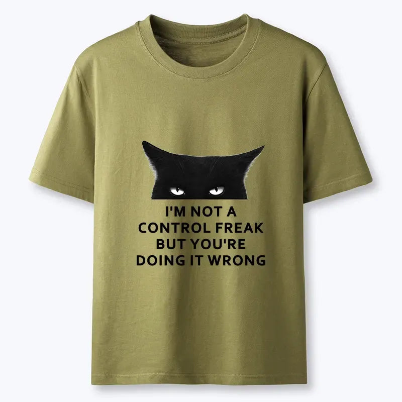 Control Freak Humor T-Shirt Gift Idea