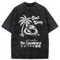 Japanese Washed T-Shirt for Streetwear