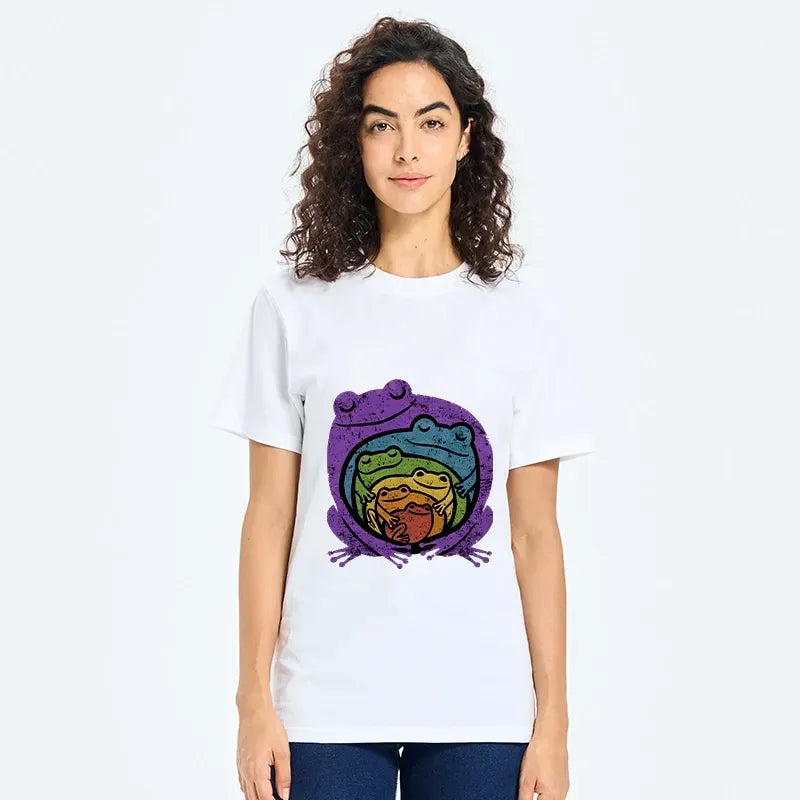 Japanese Vintage Frog T-Shirt Trendy