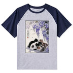 Kyoto Lion Cats Wisteria T-shirt Gift Idea