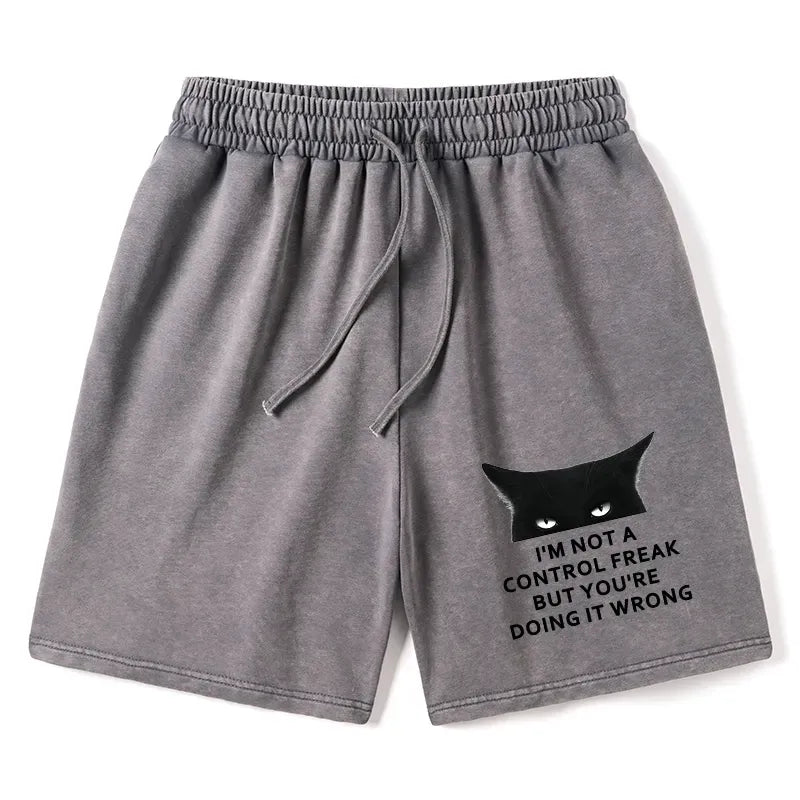 Kyoto Lion Unisex Shorts Summer Style