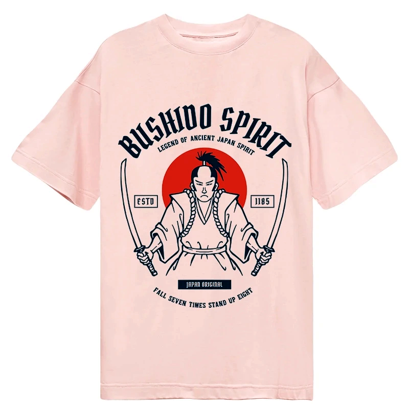 japanese samurai t-shirt for streetwear