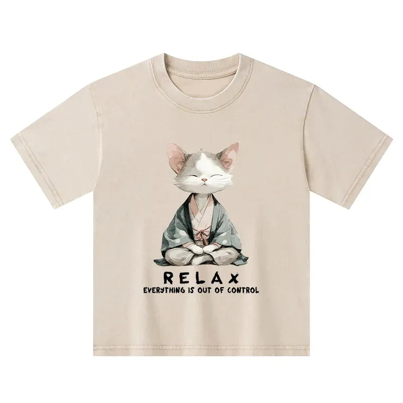 kids washed t-shirt for daily wear