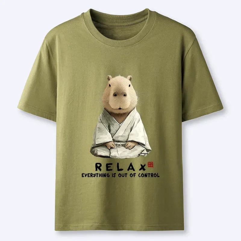 Kyoto-Lion Zen Capybara£ºRelax, it's all chaos Classic T-Shirt