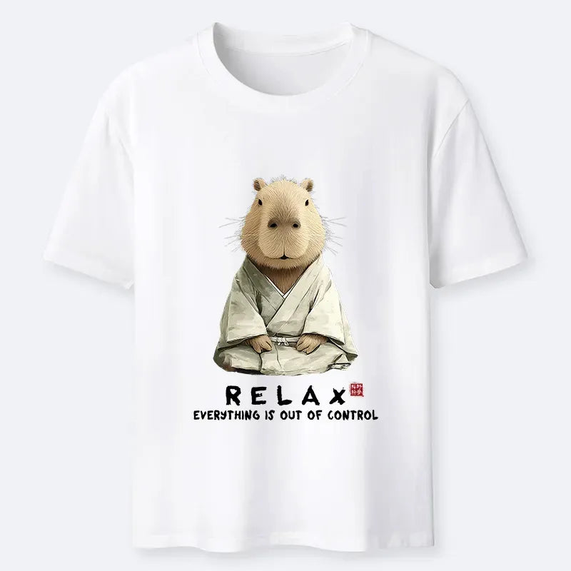 Kyoto-Lion Zen Capybara£ºRelax, it's all chaos Classic T-Shirt