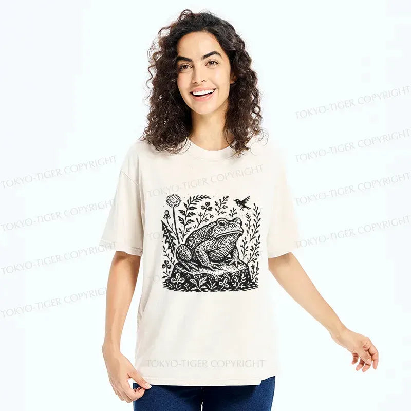 Washed Ukiyo-e T-Shirt Best Seller