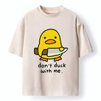 Vintage duck graphic tee for streetwear