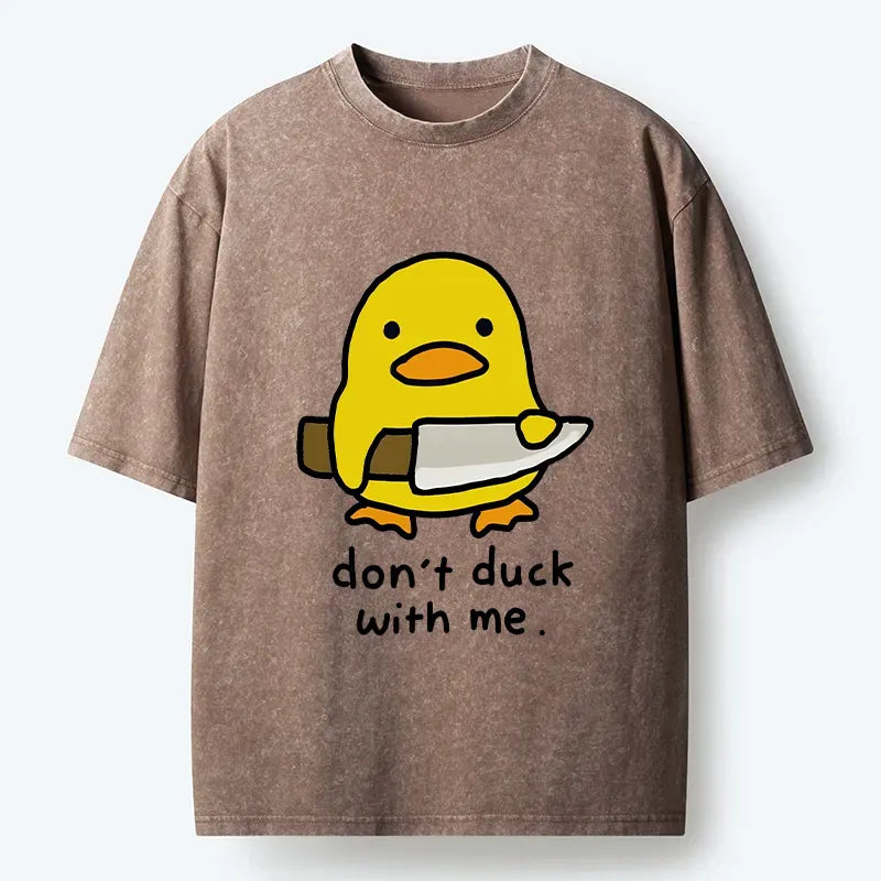 Vintage duck graphic tee for streetwear