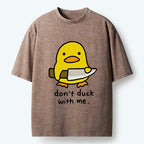 Vintage duck graphic tee for streetwear