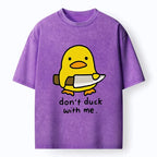 Japanese washed t-shirt for daily wear