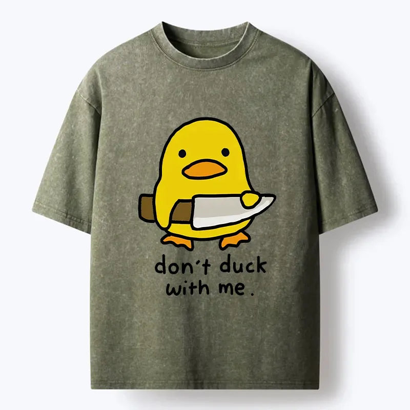 Japanese washed t-shirt for daily wear