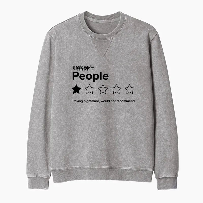 Unisex Cotton Sweatshirt with Japan Culture Print