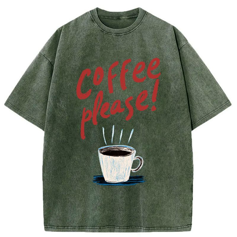 Japanese Washed T-Shirt for Streetwear