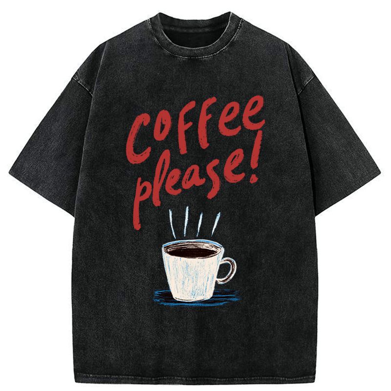 Japanese Washed T-Shirt for Streetwear