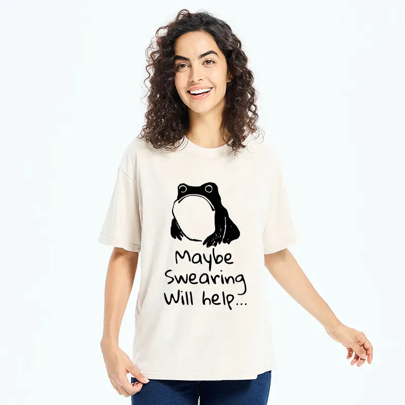sarcastic frog vintage t-shirt for street style