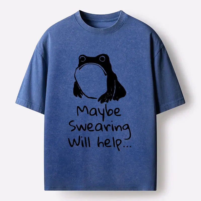 sarcastic frog vintage t-shirt for street style