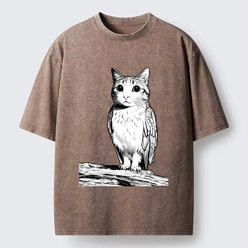 Vintage Ukiyo-e Cat T-Shirt for Vacation