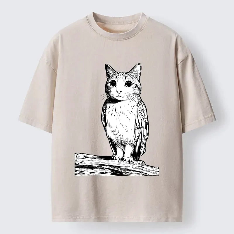 Japanese Art Washed T-Shirt Gift for Him