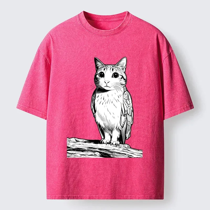 Vintage Ukiyo-e Cat T-Shirt for Vacation