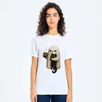Japanese Ghost Cat Vintage T-Shirt